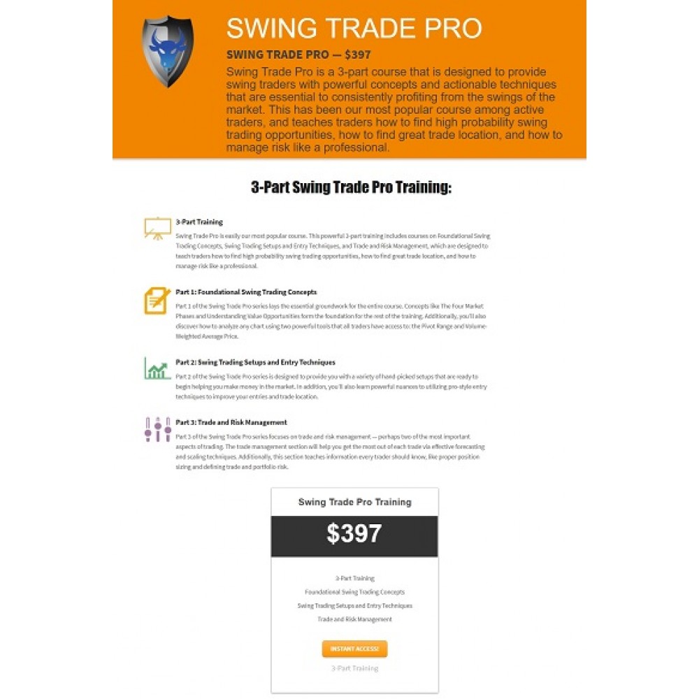 [DOWNLOAD] Swing Trader Pro Training Course